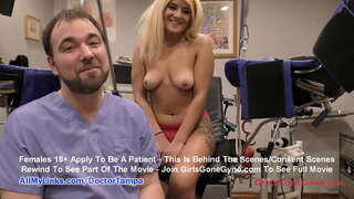 Reina Ryder je Skrivena Kamera Jane je Nova Učenica Ispit Na Rukavice Ruke od Dr Tampa I Sestra Rose - Vidimo Pun Film SAMO na GirlsGoneGyno Aleksandriji Jane je 1 filmova, ikad!