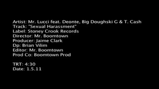 Pán Lucci, Deonte, Veľké Doughski G a T. Ca$h Sexuálne Obťažovanie (Výstraha Musí Byť 18 rokov Alebo Starší Zobrazenie) Svetové Hviezdy Hip Hop